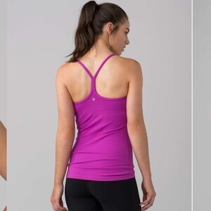 Lululemon Power Y tank top size 6